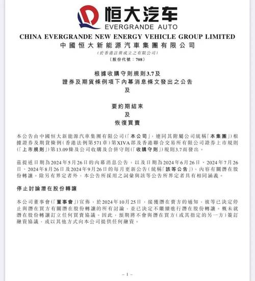 中国恒大股票复牌时间-恒大股票复牌时间确定-第10张图片 中国恒大股票复牌时间-恒大股票复牌时间确定-第10张图片