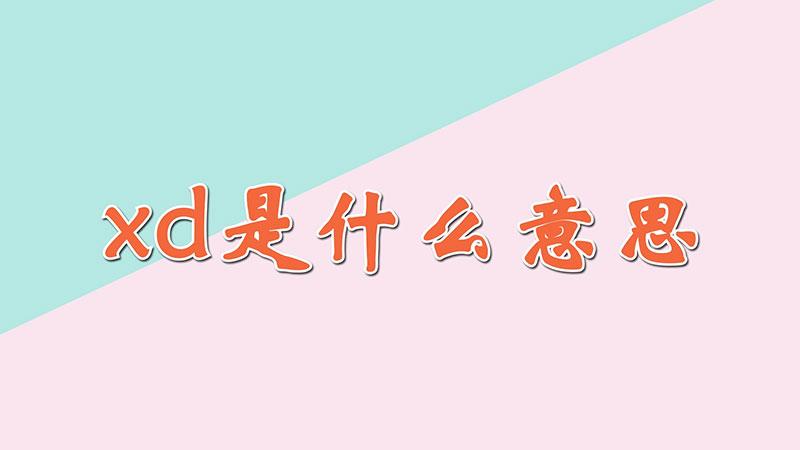英文xd是什么缩写-第1张图片