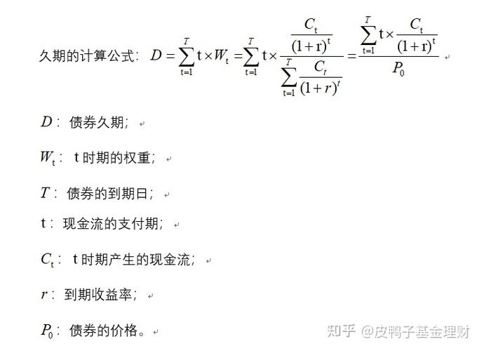 久期的计算的计算公式是什么-久期计算简单例题-第5张图片 久期的计算的计算公式是什么-久期计算简单例题-第5张图片