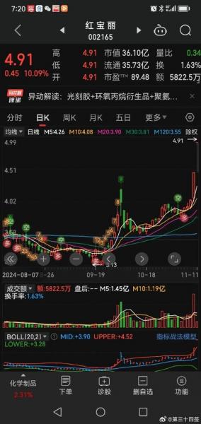 红宝丽股票代码多少,红宝丽股票东方财富网-第4张图片 红宝丽股票代码多少,红宝丽股票东方财富网-第4张图片