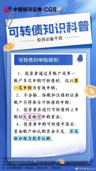 打可转债需要什么条件-打可转债有风险吗-第6张图片 打可转债需要什么条件-打可转债有风险吗-第6张图片