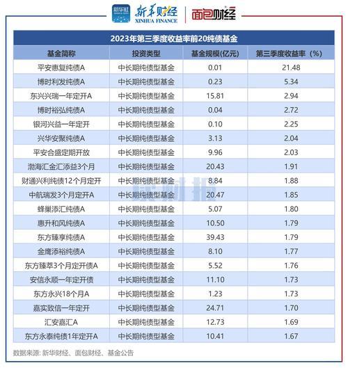 规模大的纯债基金有哪些/纯债基金规模小于一亿好不好