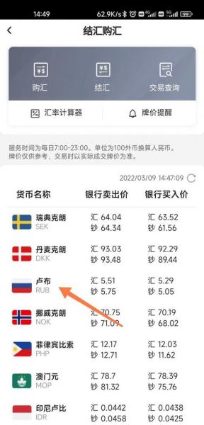 购买卢布有哪些渠道-第7张图片